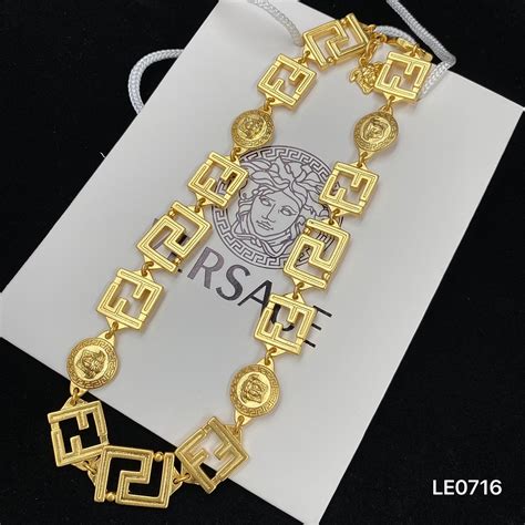 aaa replica versace jewelry|Amazon.com: Versace Necklace.